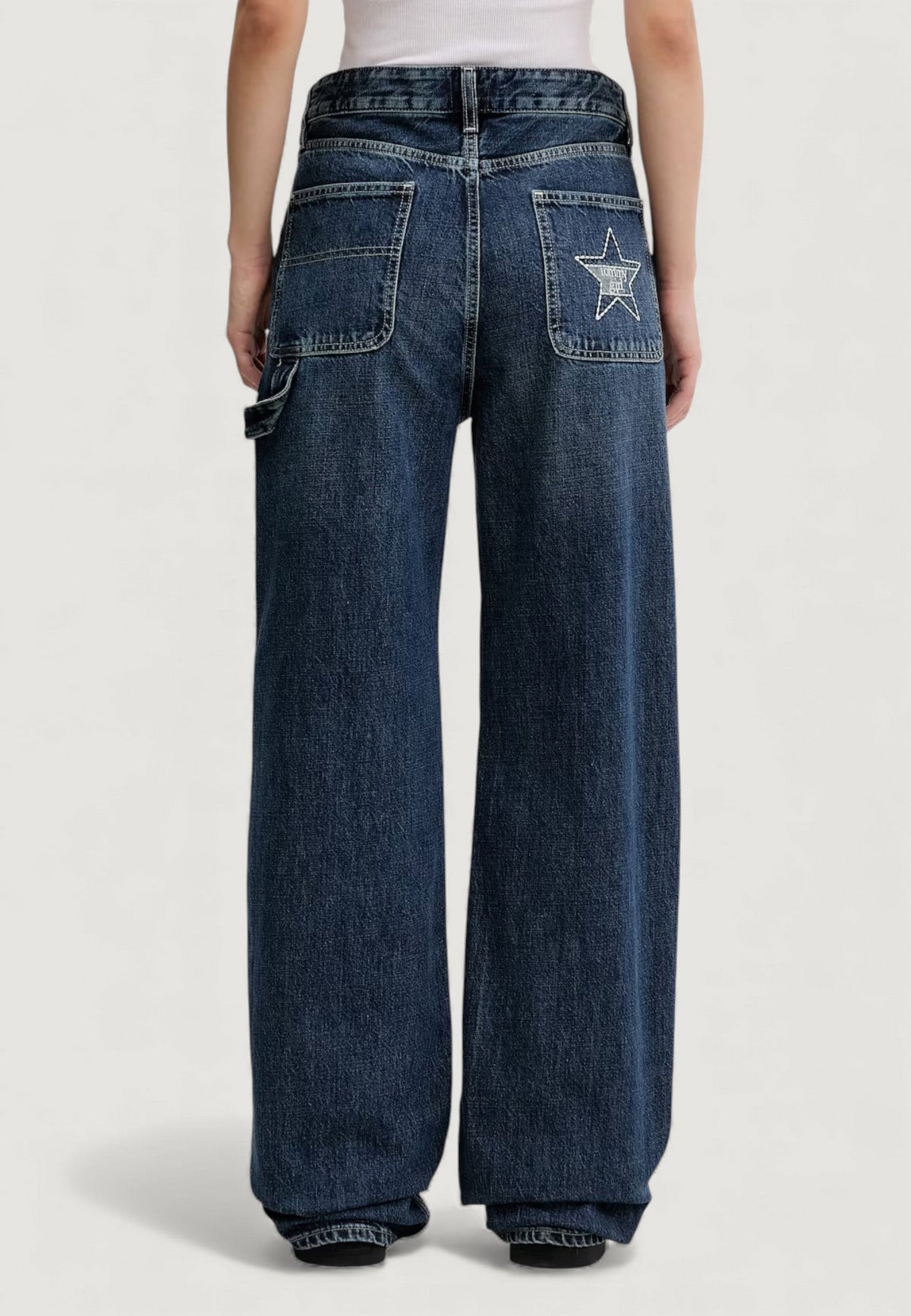 Tommy Hilfiger Mom jeans – Blauw