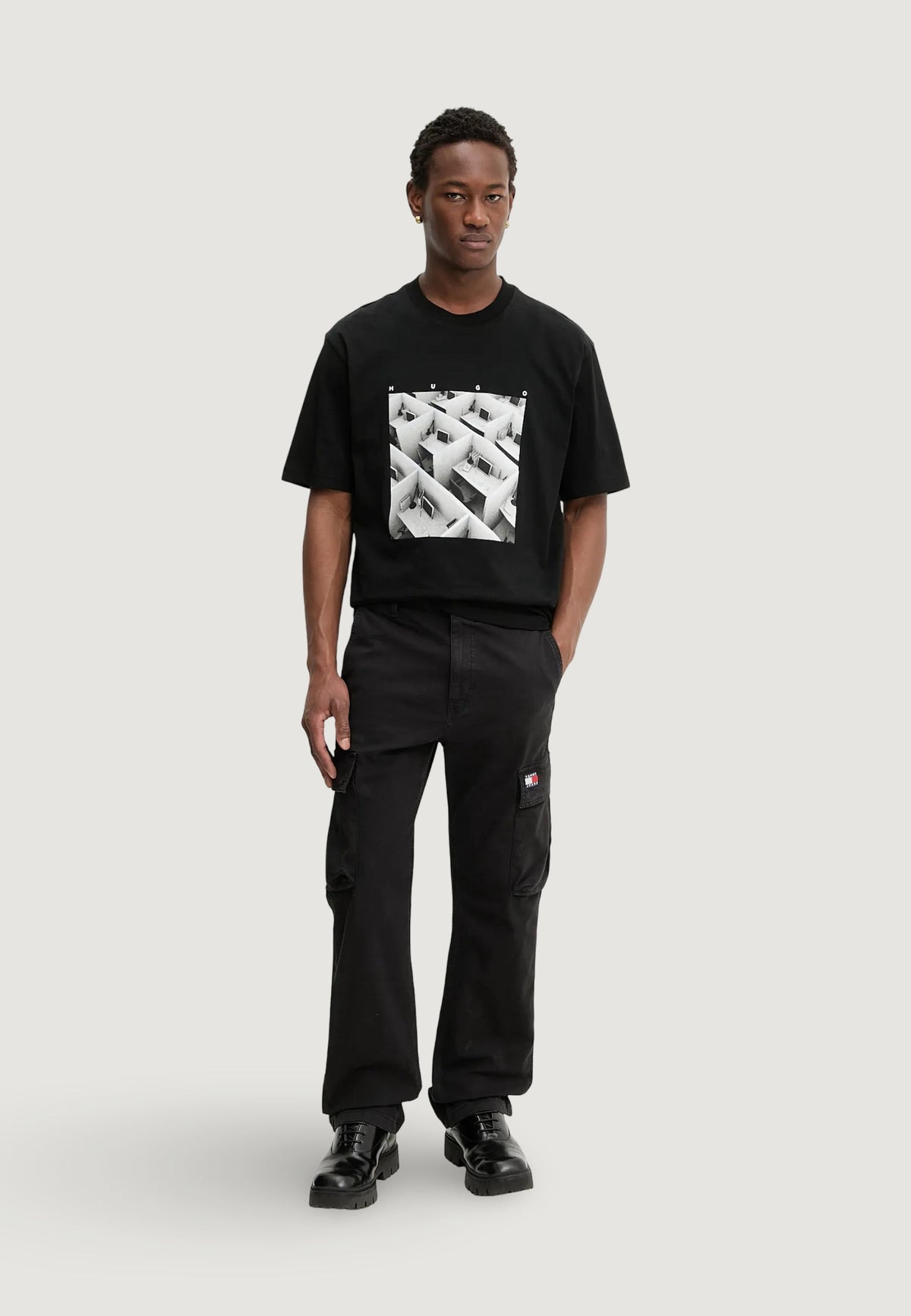 Tommy Hilfiger Otis Loose fit jeans – Zwart