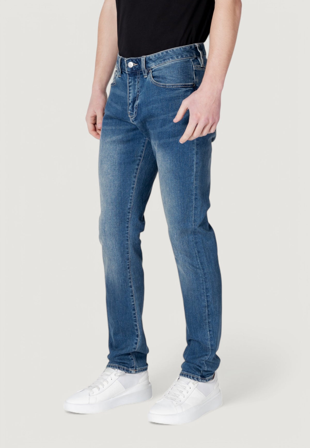 Armani Exchange Skinny Jeans – Blauw