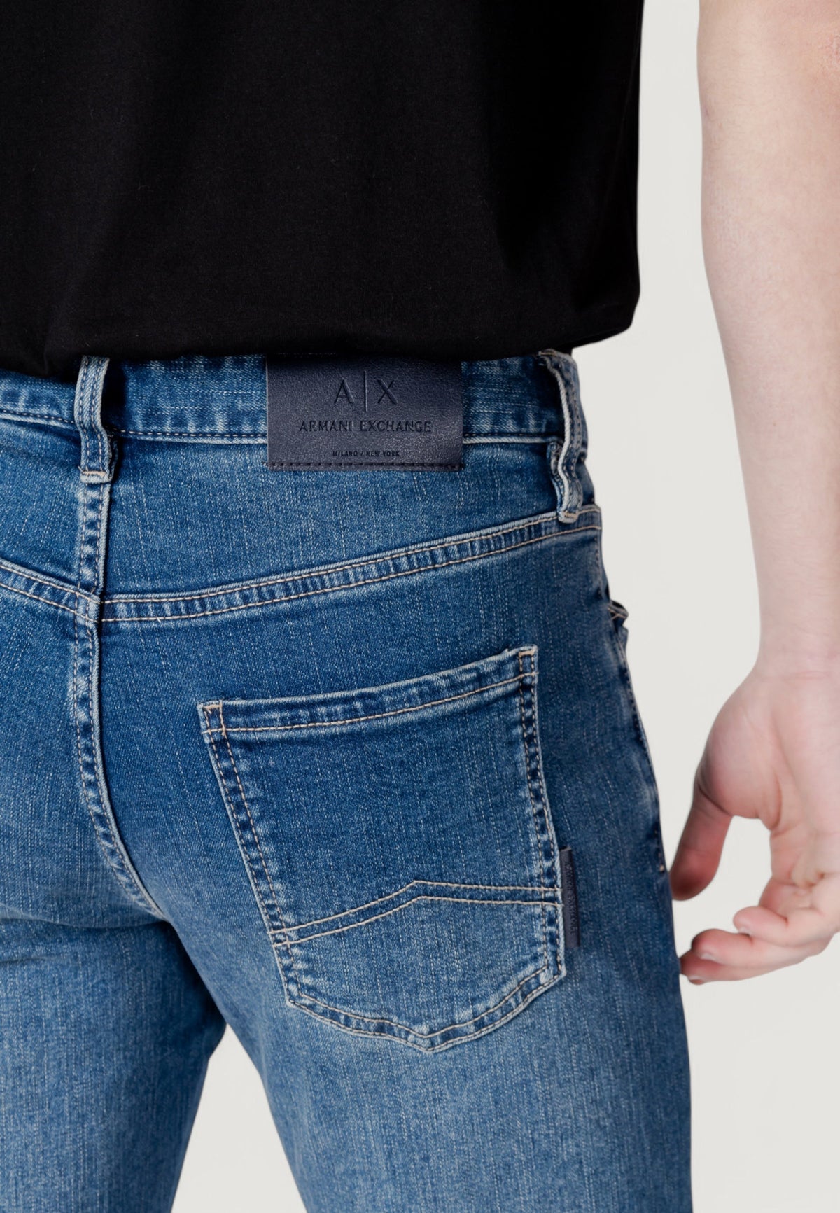 Armani Exchange Skinny Jeans – Blauw