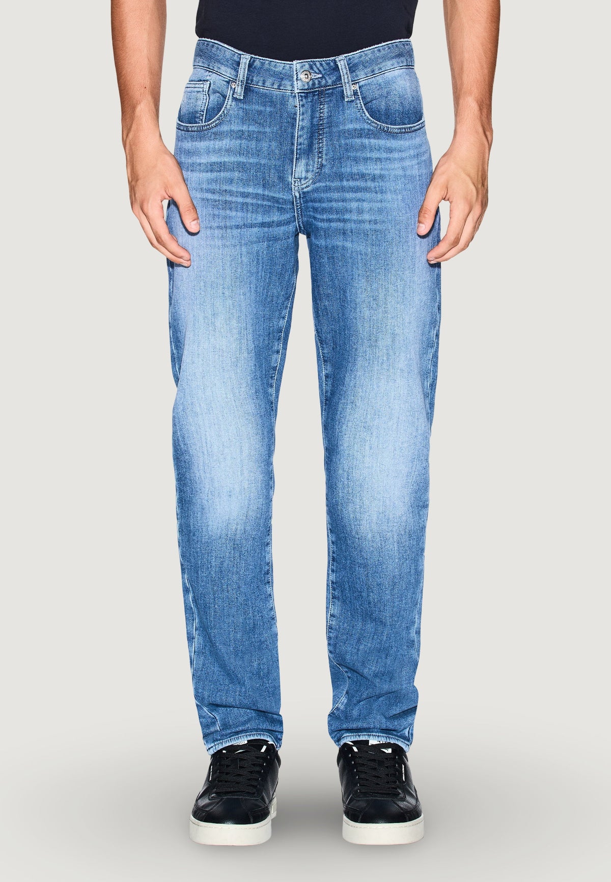 Armani Exchange Skinny Jeans – Blauw