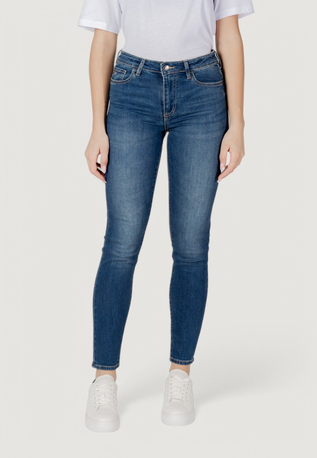 Armani Exchange Skinny Jeans – Lichtblauw