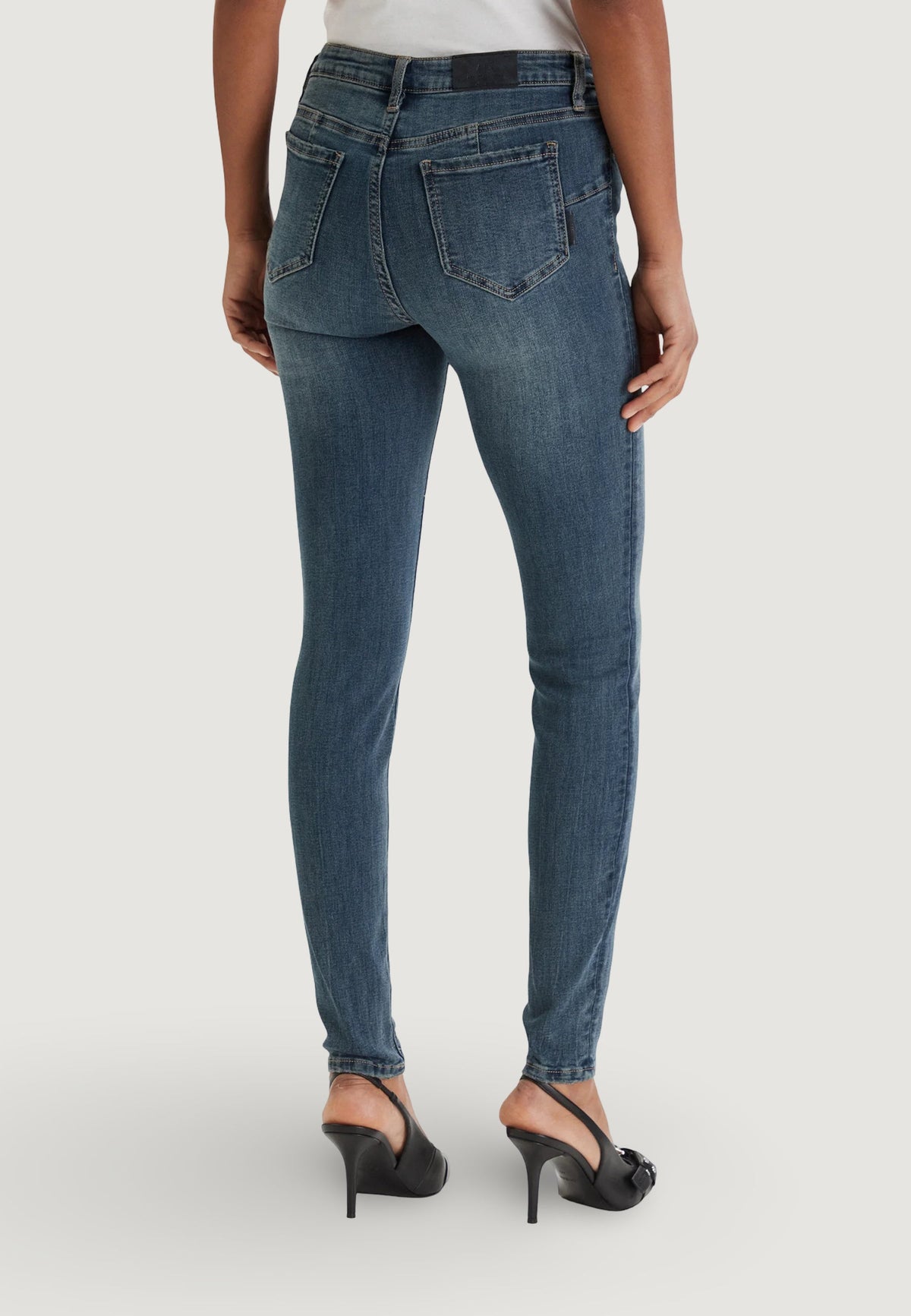 Armani Exchange Skinny Jeans – Blauw