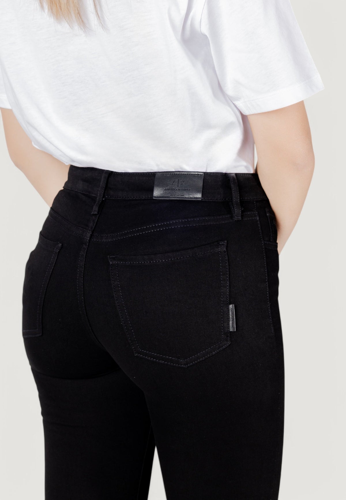 Armani Exchange Skinny Jeans – Zwart