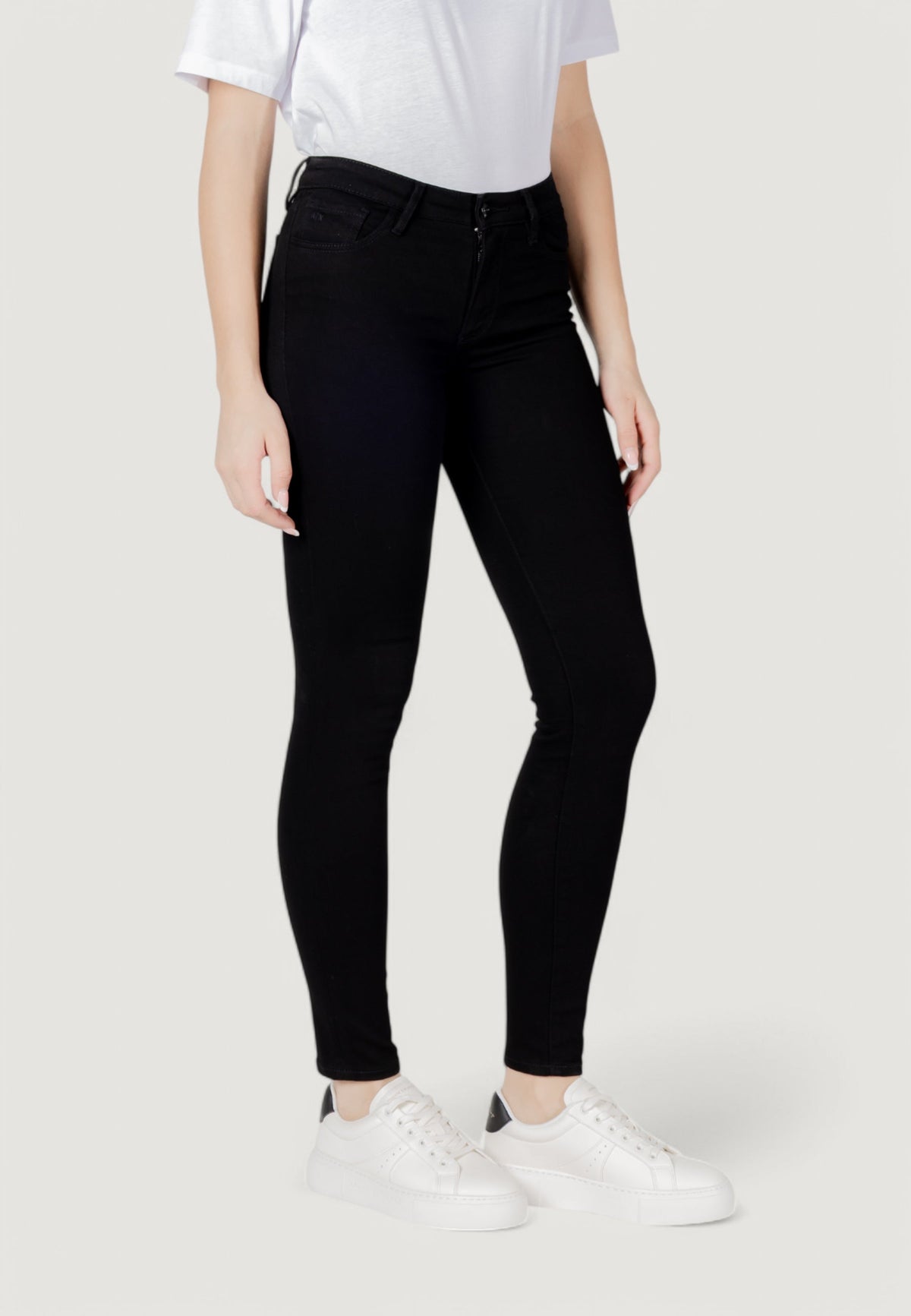 Armani Exchange Skinny Jeans – Zwart