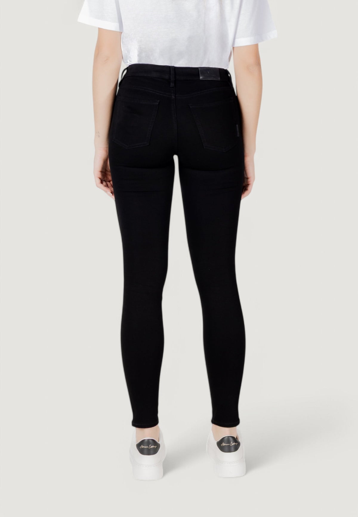 Armani Exchange Skinny Jeans – Zwart