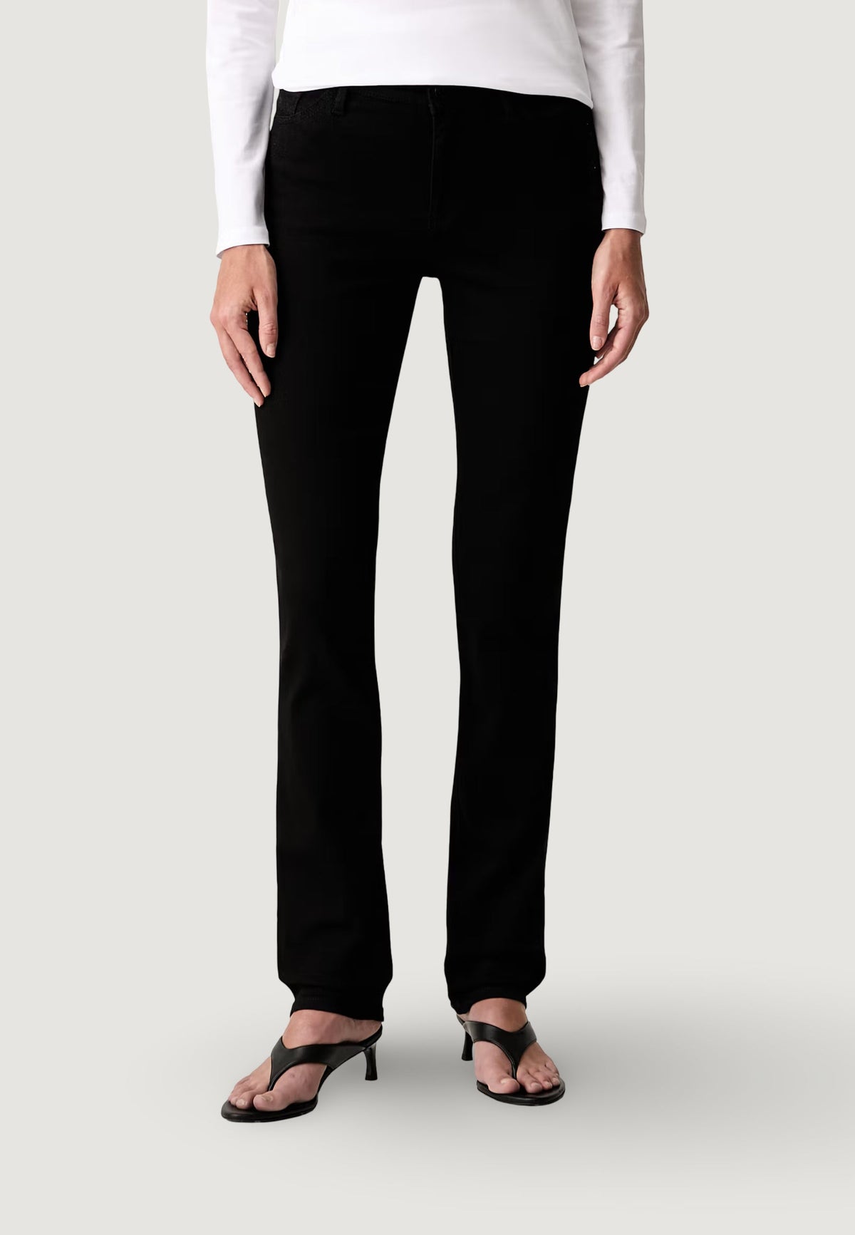 Armani Exchange Skinny Jeans – Zwart