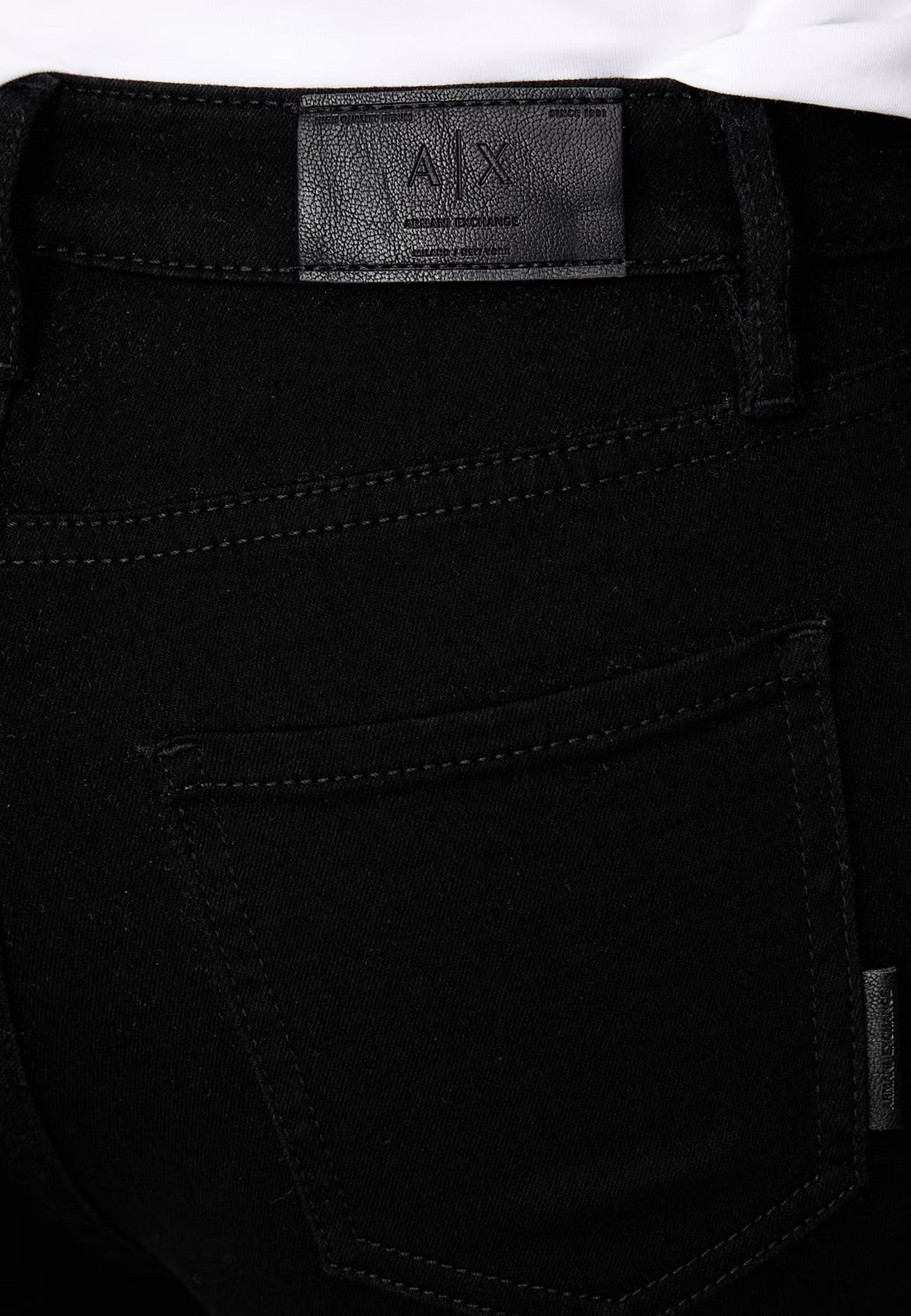 Armani Exchange Skinny Jeans – Zwart