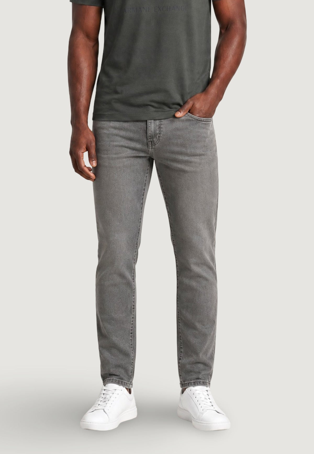 Armani Exchange Slim Jeans – Beige