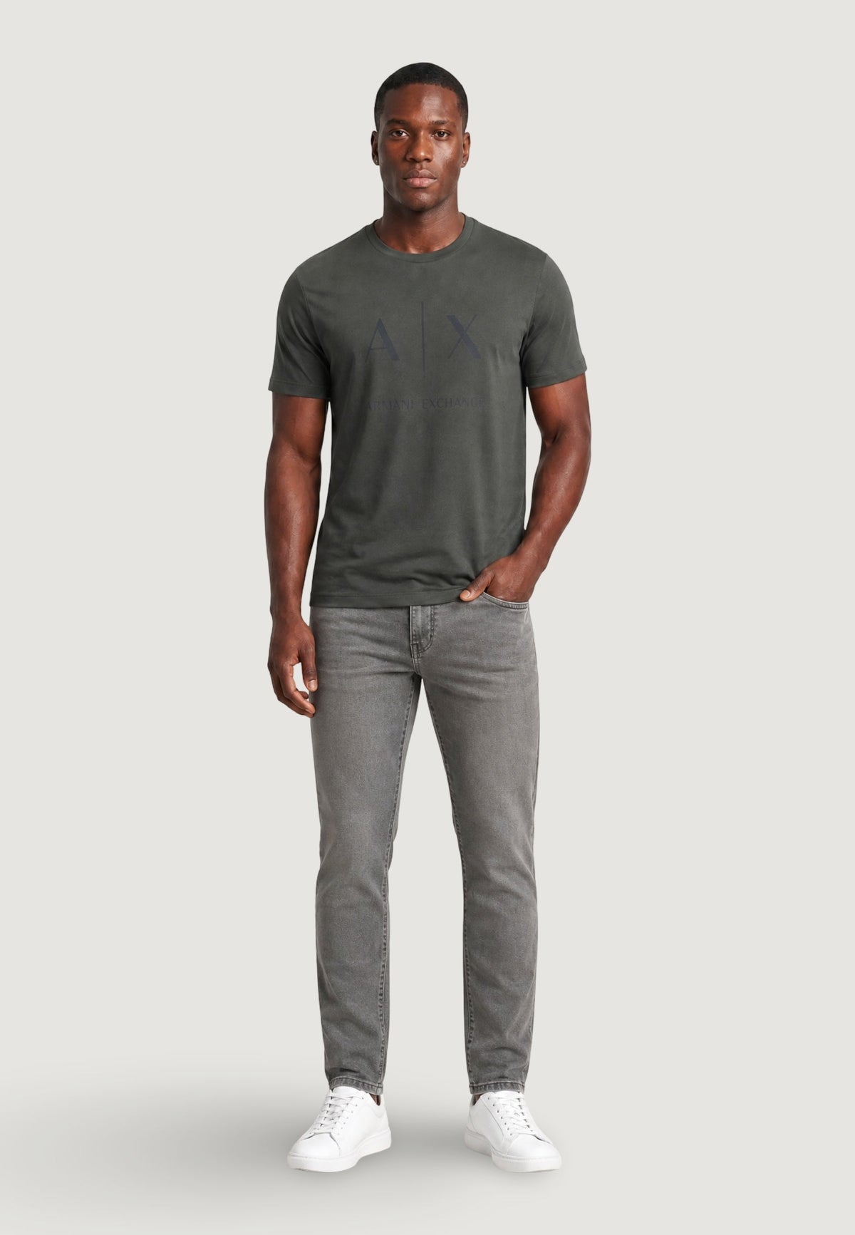 Armani Exchange Slim Jeans – Beige