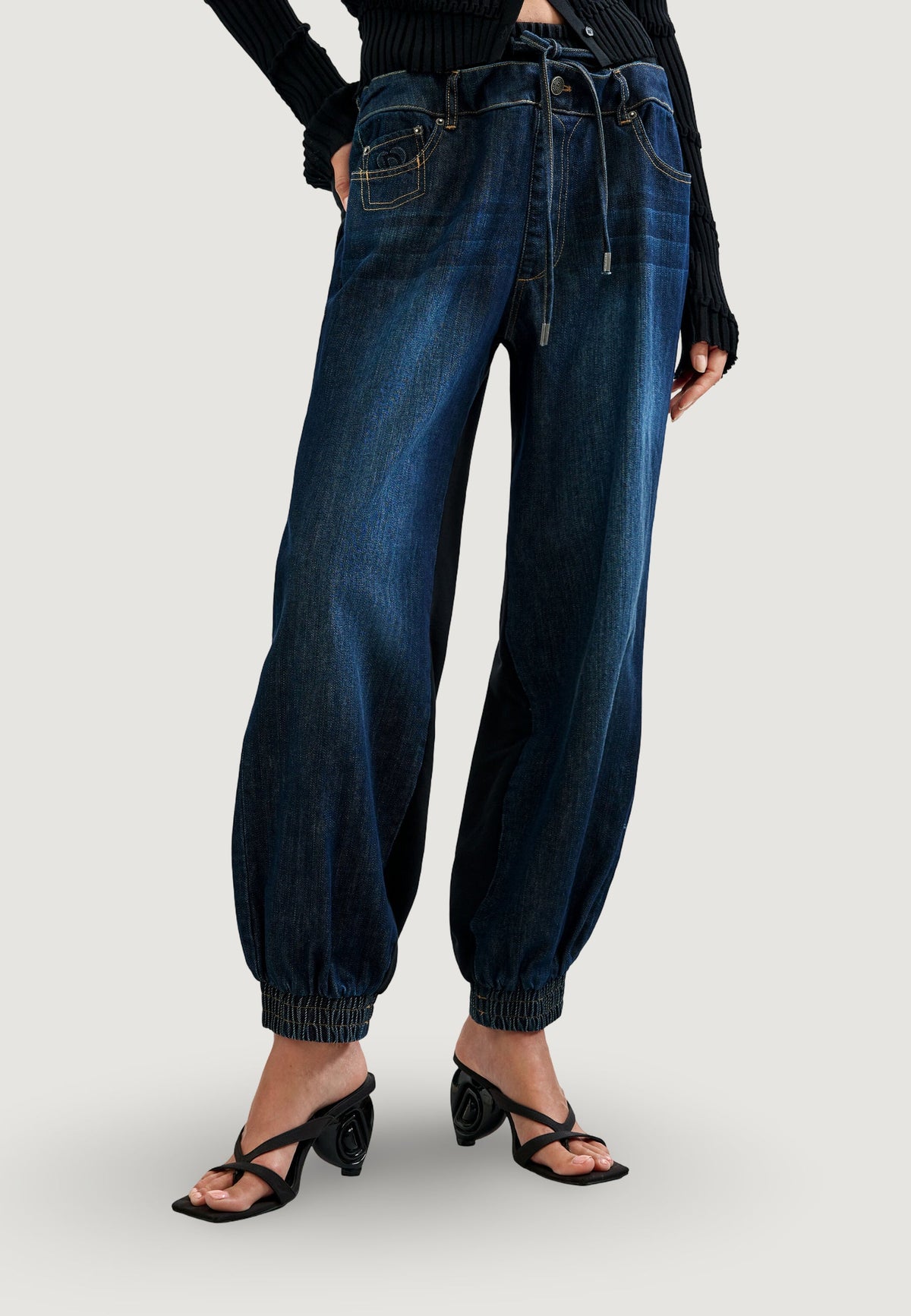 Desigual Ibrid Slim fit jeans – Blauw