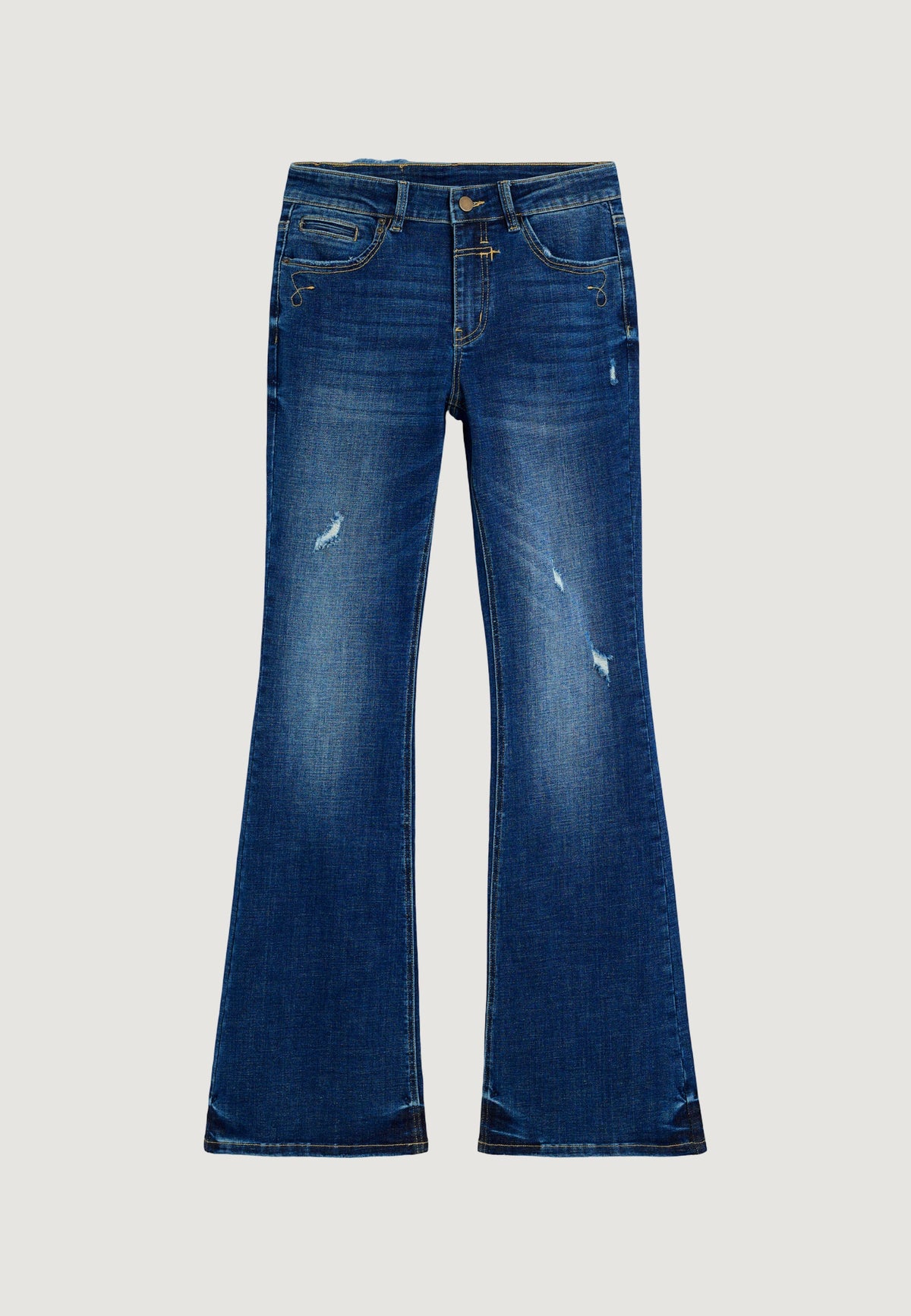 Desigual Lindsay Flared jeans – Blauw