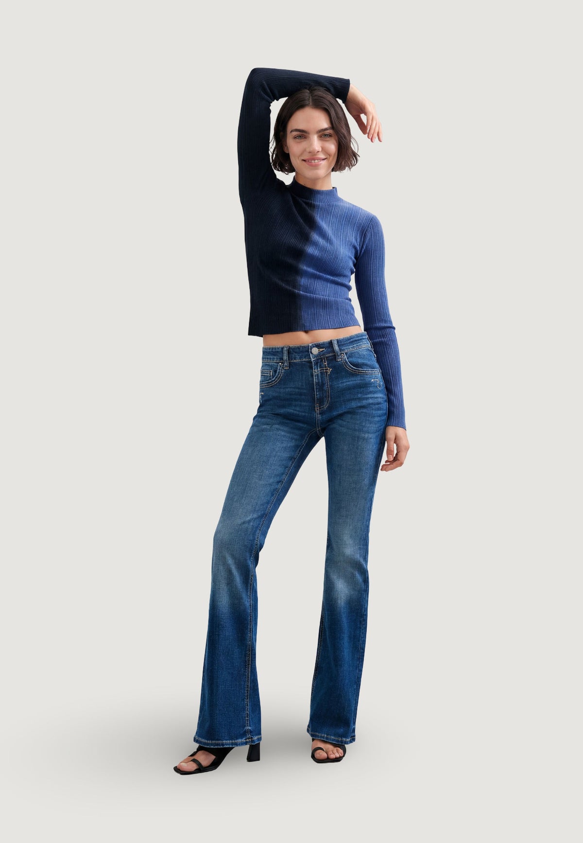 Desigual Lindsay Flared jeans – Blauw