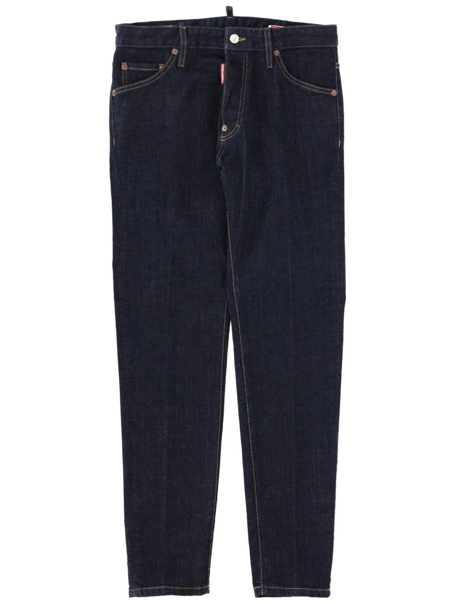 Dsquared2 Teddy Jeans Heren – Donkerblauw