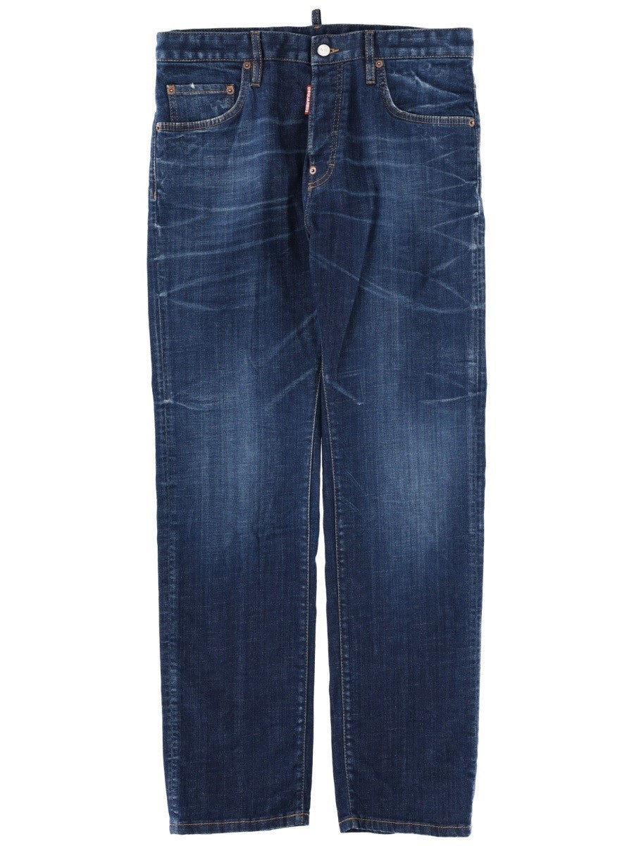 Dsquared2 Stretch jeans – Donkerblauw