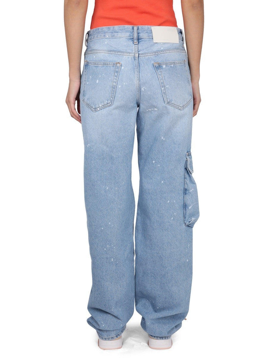 Off-White Toybox Jeans – Lichtblauw