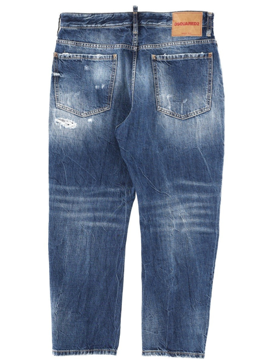 Dsquared2 Destroyed Jeans – Middenblauw