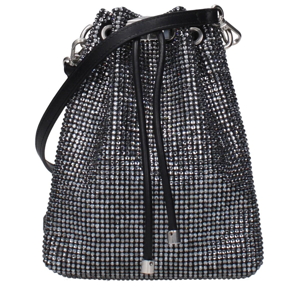 Jimmy Choo Tas van satijn en leer