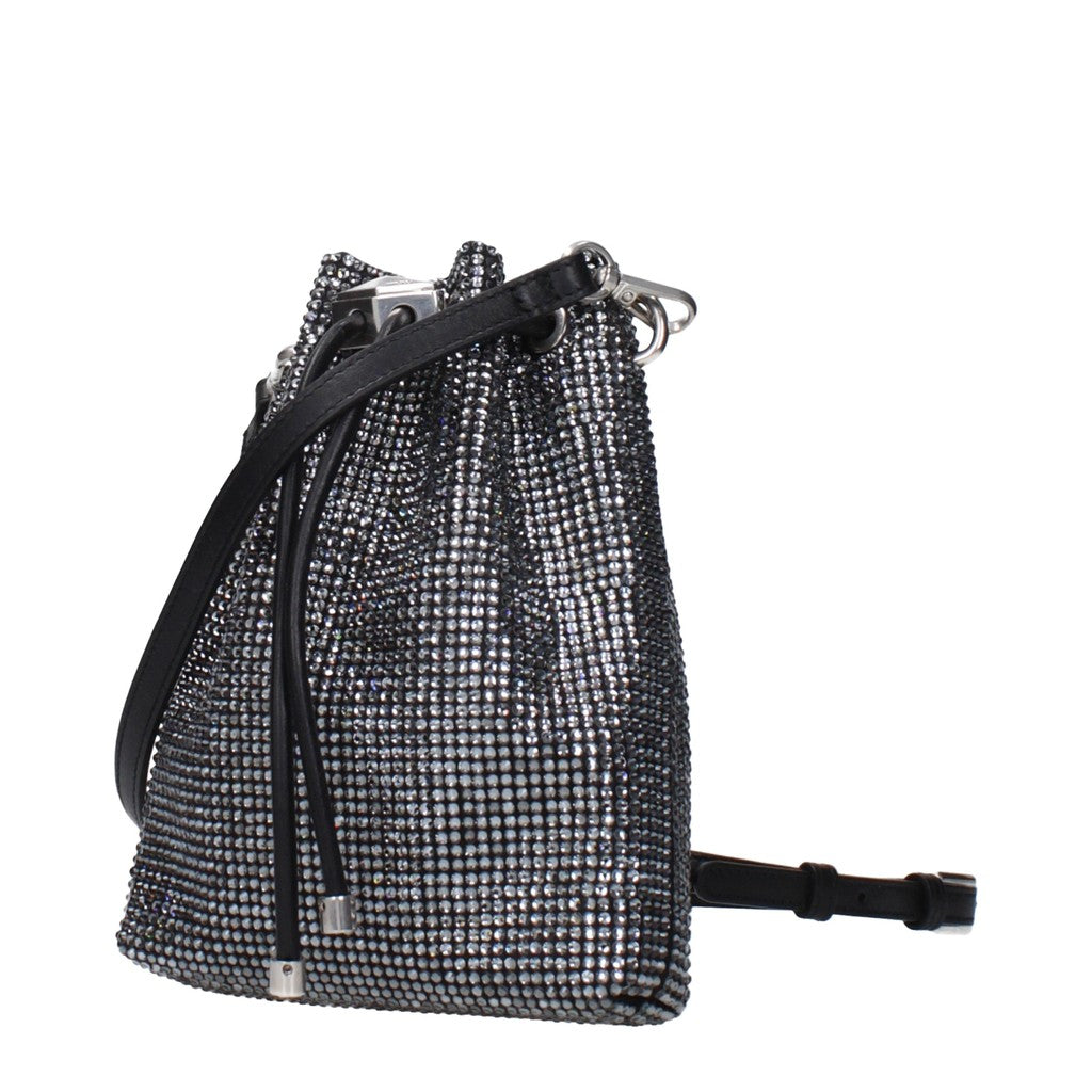 Jimmy Choo Tas van satijn en leer
