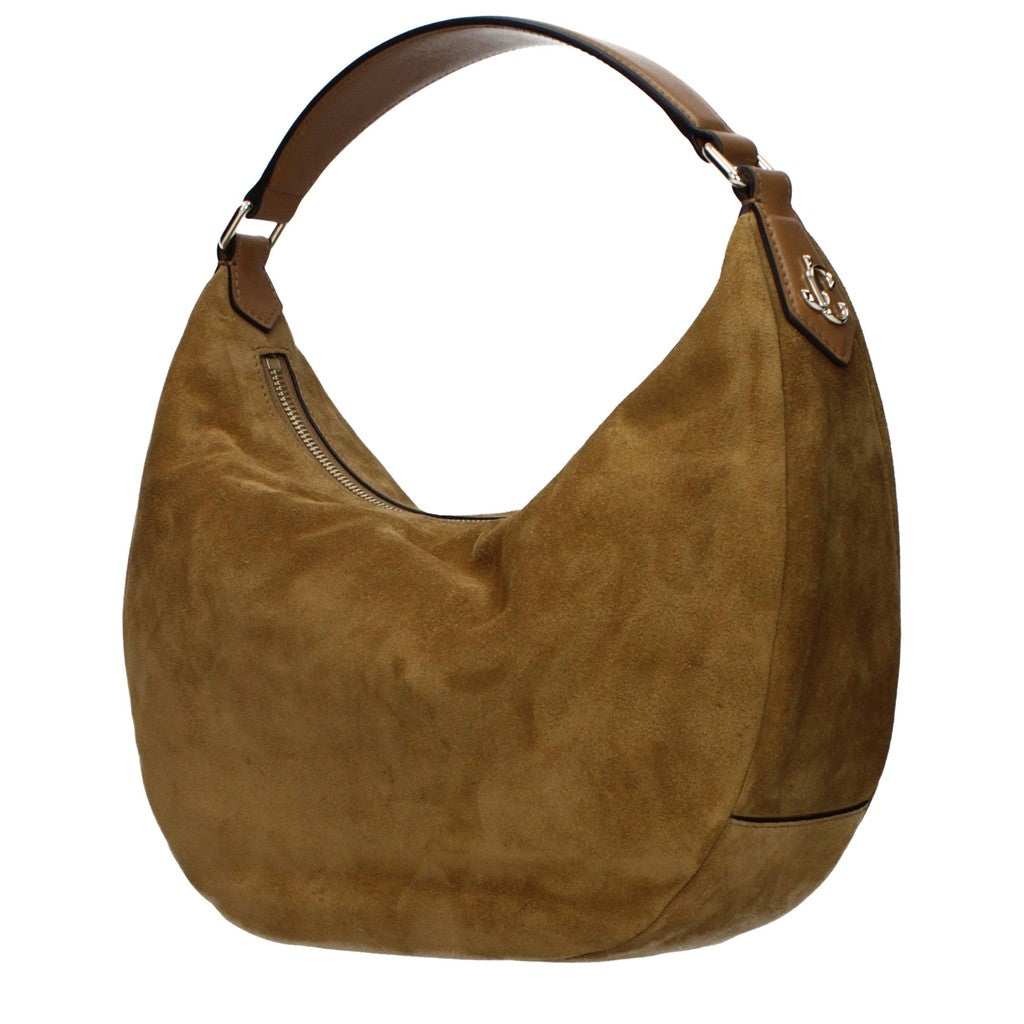 Jimmy Choo Tas van suède en leer