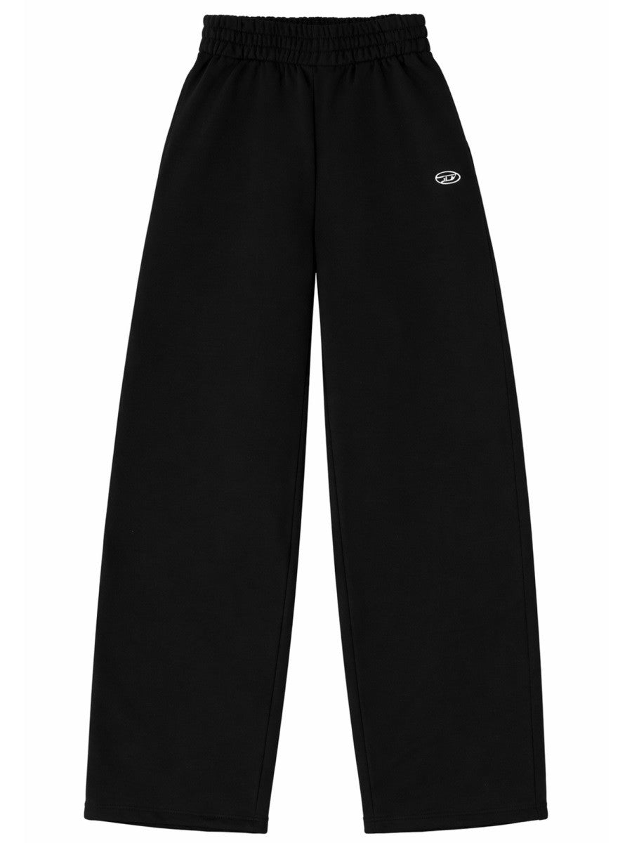 Diesel Joggingbroek met wijde pijp – Zwart
