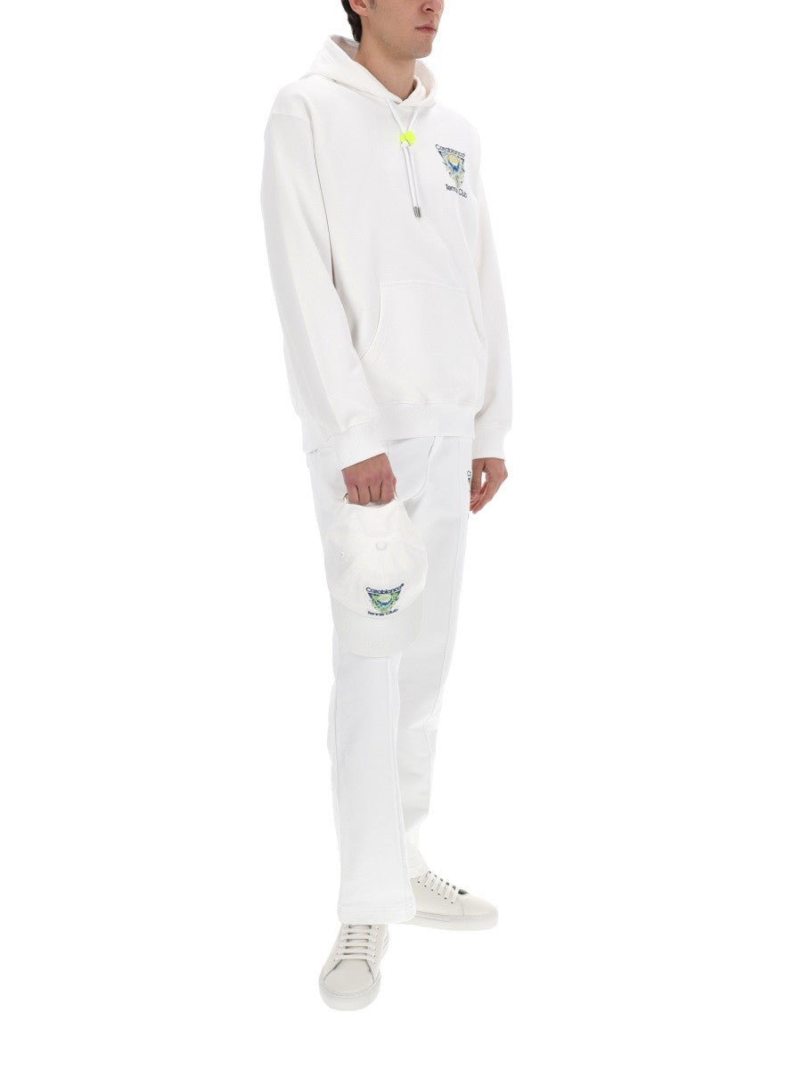 Casablanca Tennis Club Icon Joggingbroek – Wit