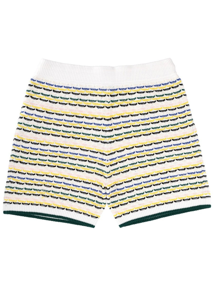 Casablanca Gebreide Short – Meerkleurig