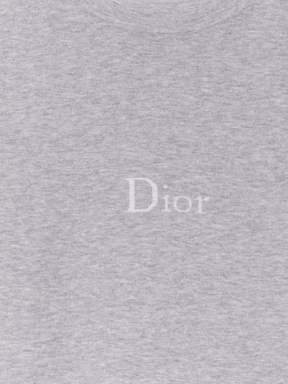 Christian Dior Oversized T-shirt met logo – Grijs