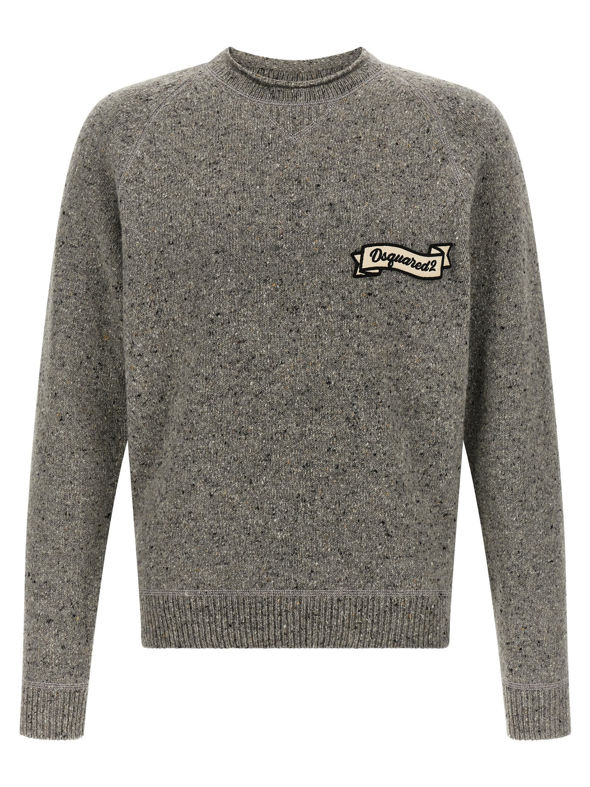 Dsquared2 Knop Yarn Trui – Grijs