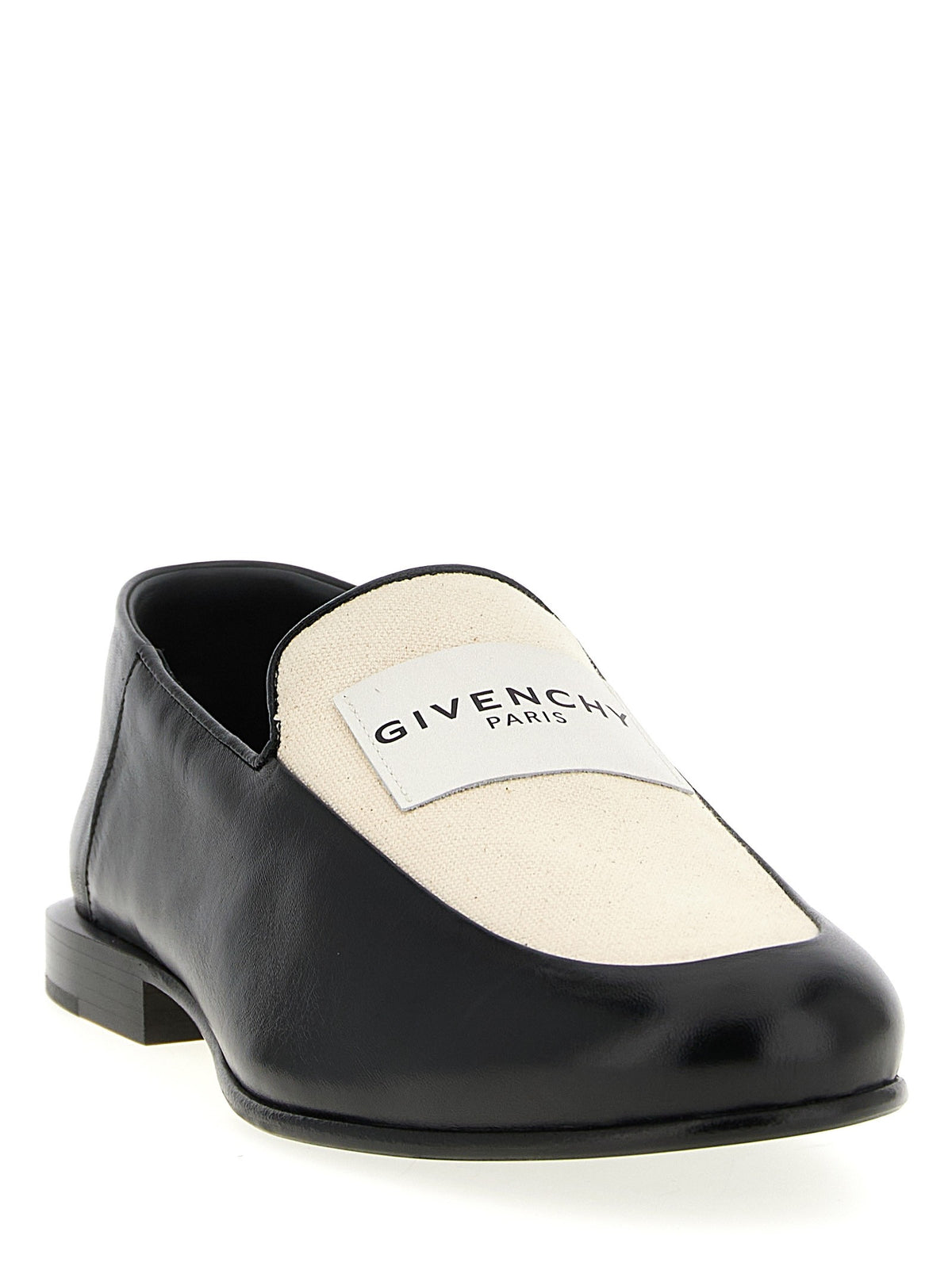 Givenchy Label Loafers – Zwart