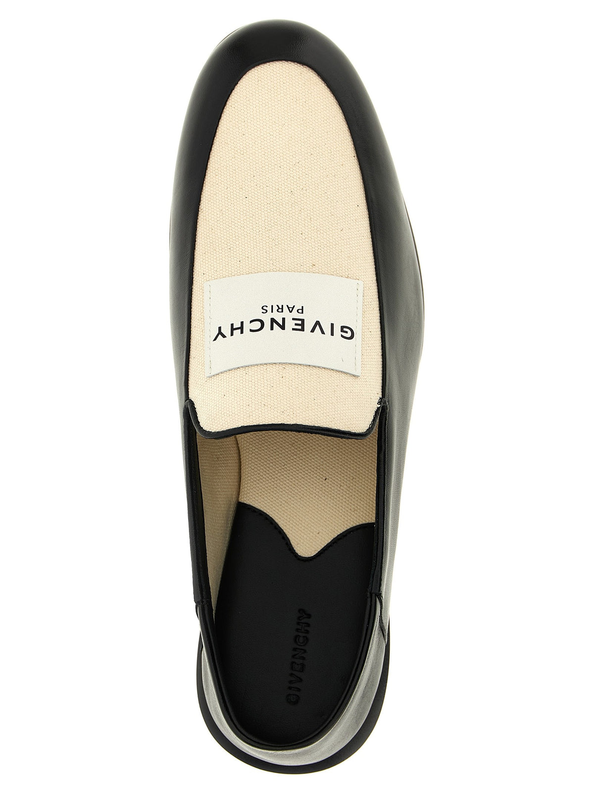 Givenchy Label Loafers – Zwart