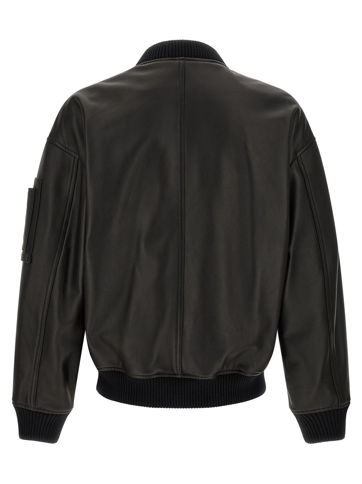Dsquared2 Leren Bomberjack – Zwart