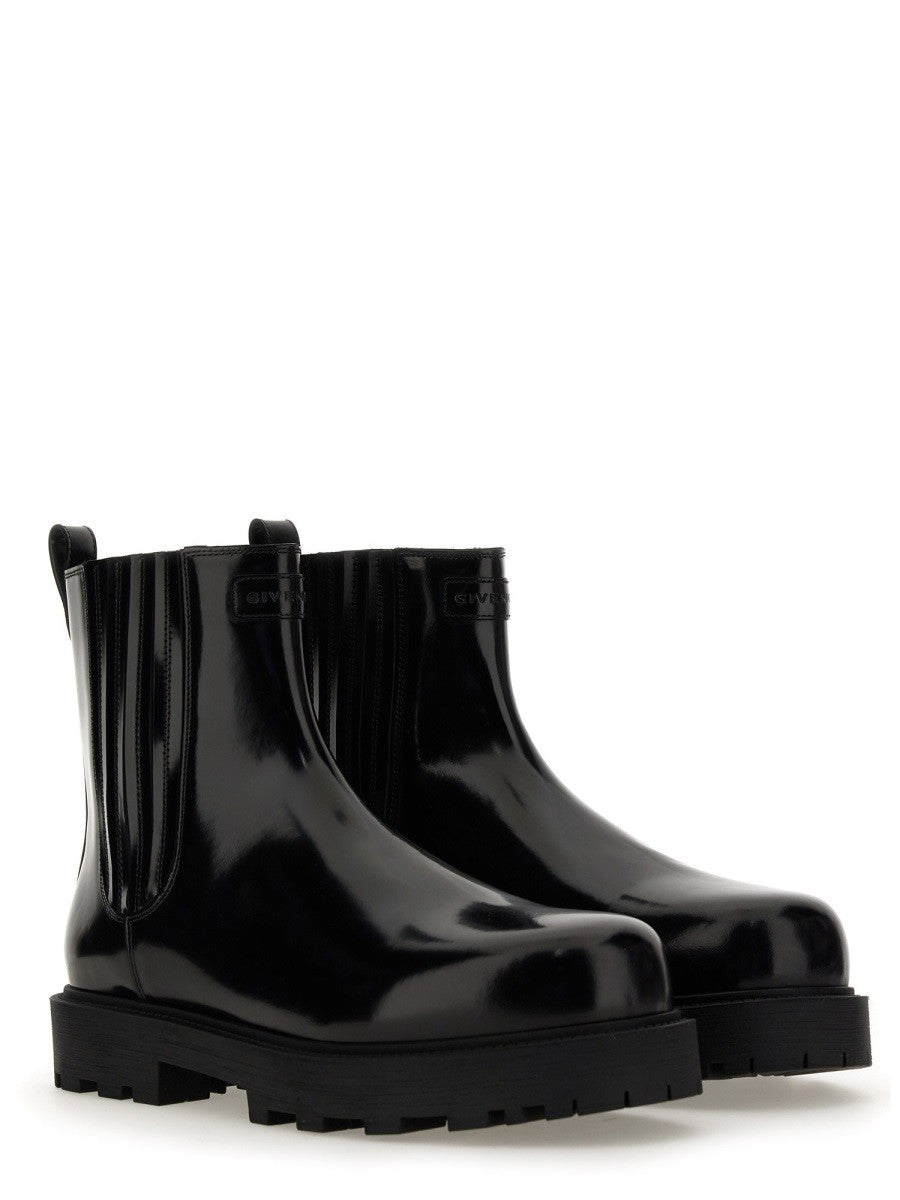Givenchy Leren Boots – Zwart