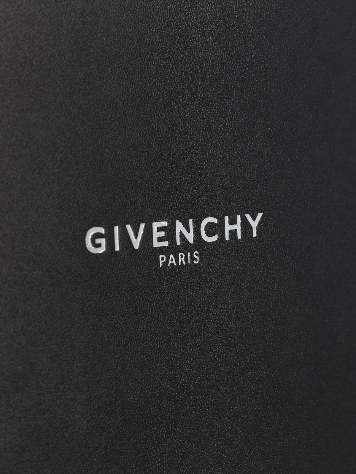 Givenchy Leren Clutch met logo – Zwart