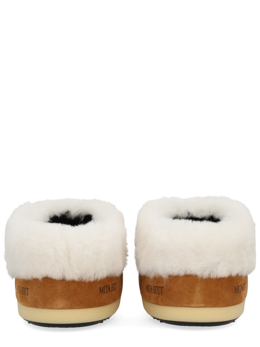 Moon Boot EVX Leren Muiltjes – Beige