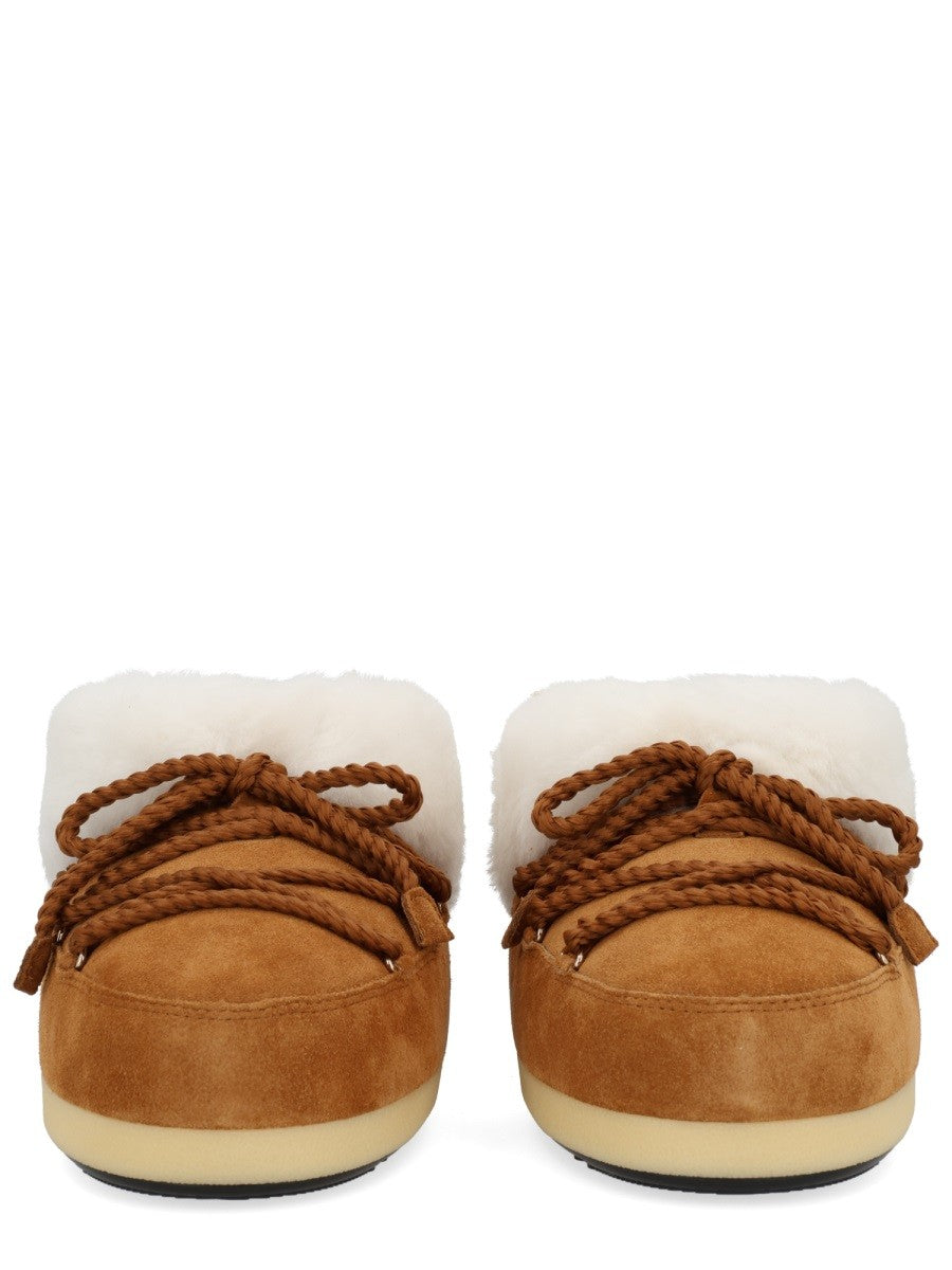 Moon Boot EVX Leren Muiltjes – Beige