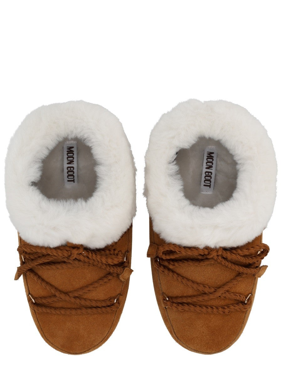 Moon Boot EVX Leren Muiltjes – Beige