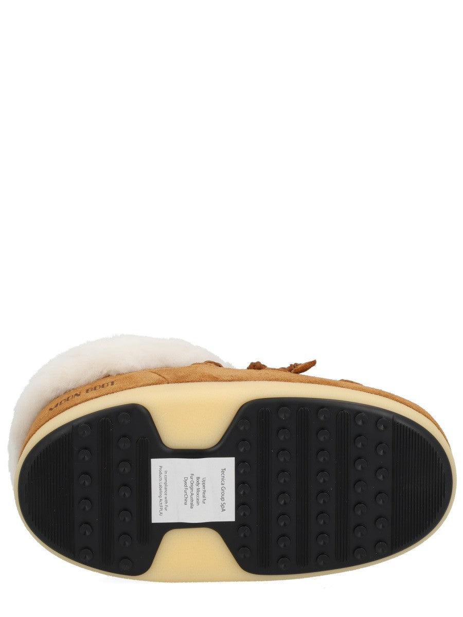 Moon Boot EVX Leren Muiltjes – Beige