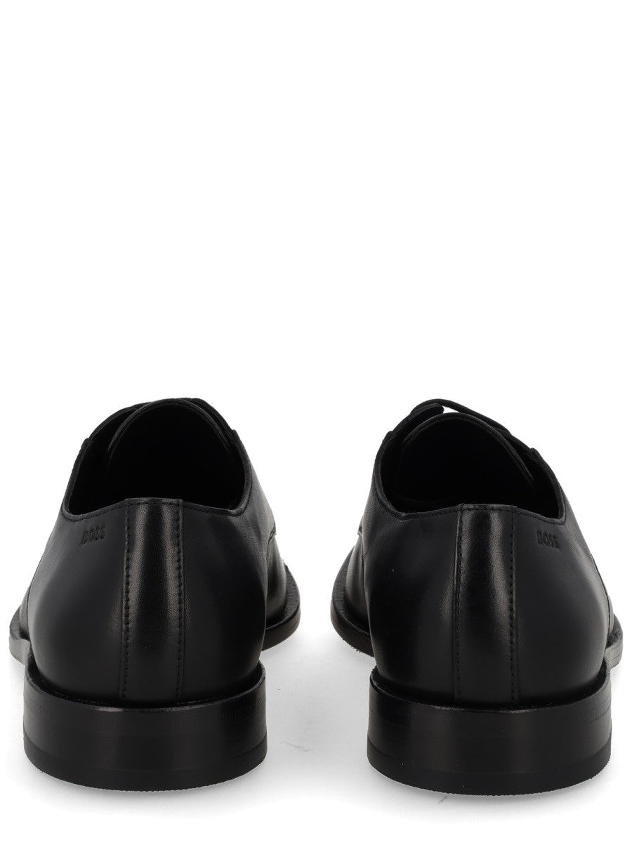 Boss Leren Loafers – Zwart