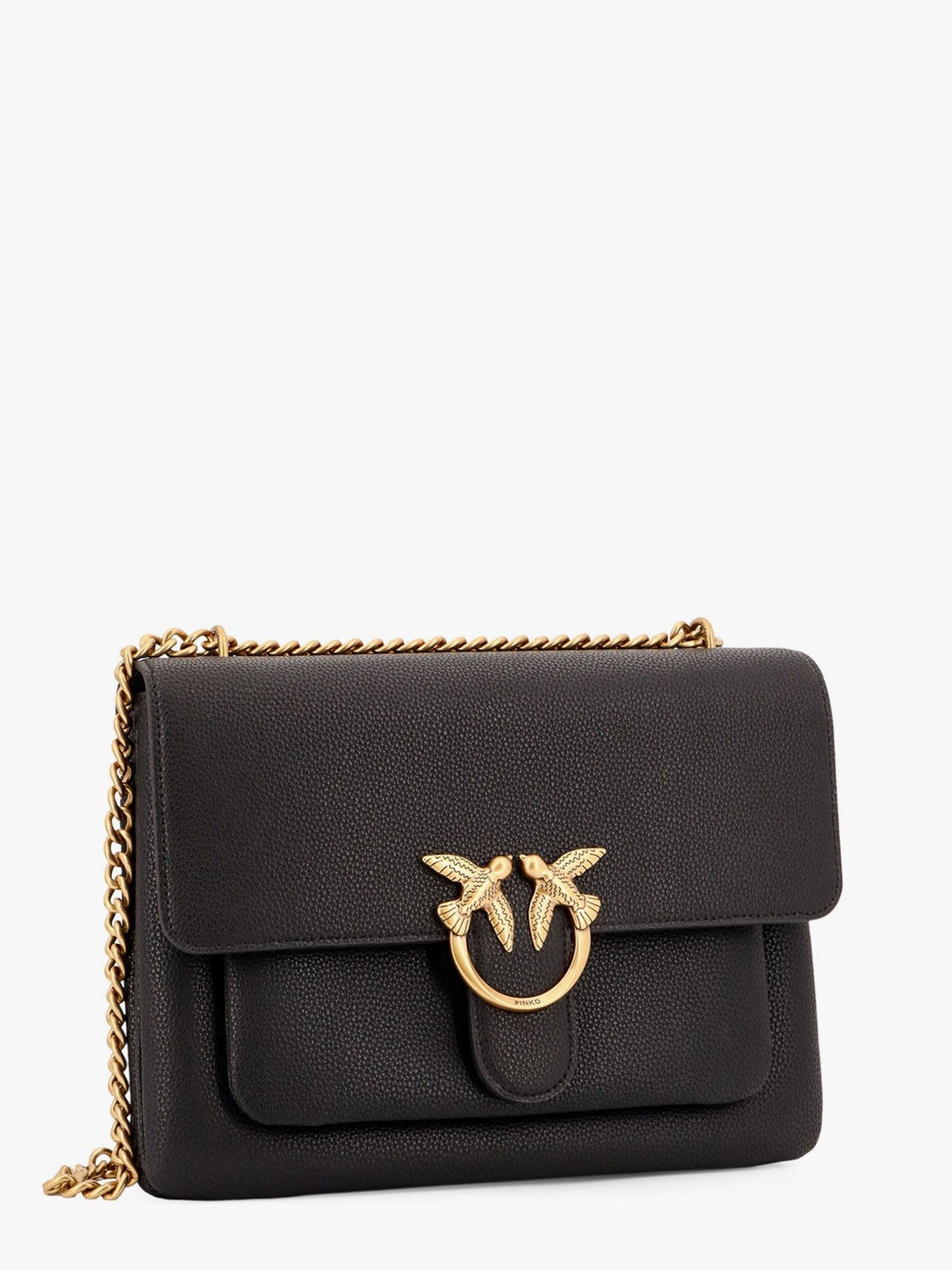 Pinko Love One Schoudertas – Zwart