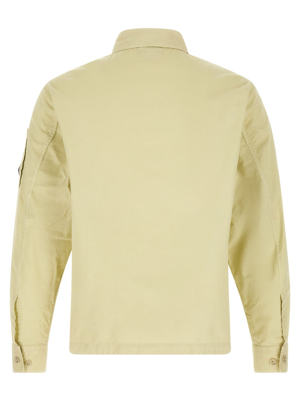 C.P. Company Overshirt met Lens-detail – Beige