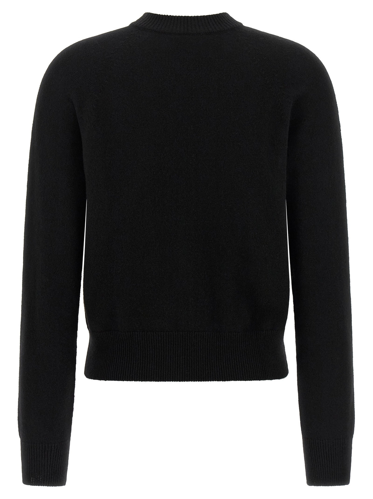 Balmain Trui van kasjmier en wol – Zwart
