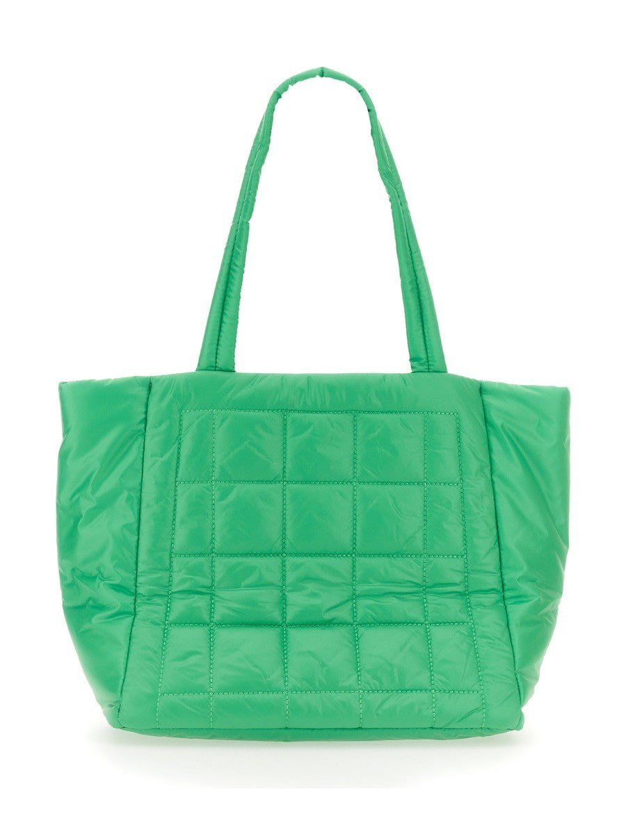Michael Kors Lilah Gewatteerde schoudertas – Groen
