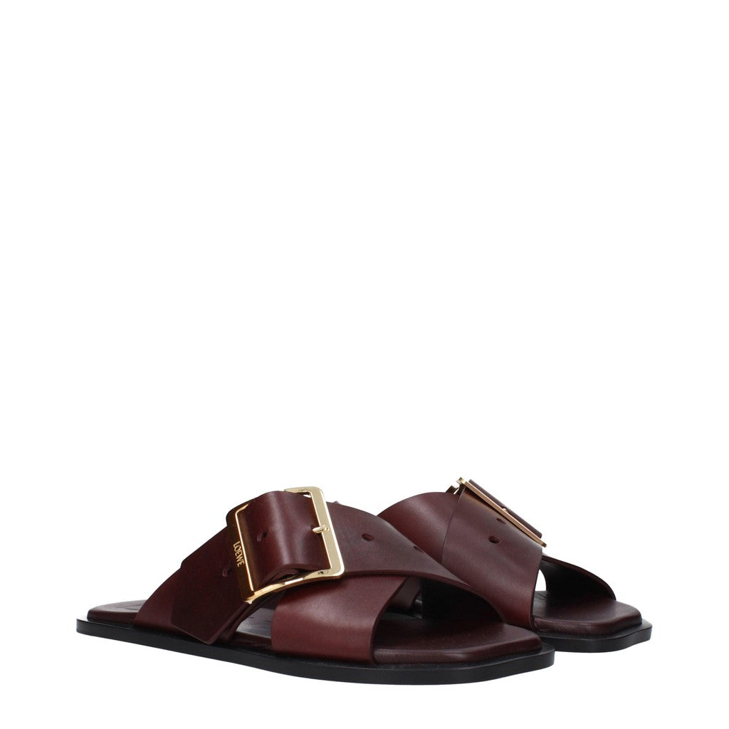 Loewe Sandalen – Bordeaux