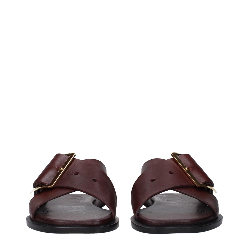 Loewe Sandalen – Bordeaux