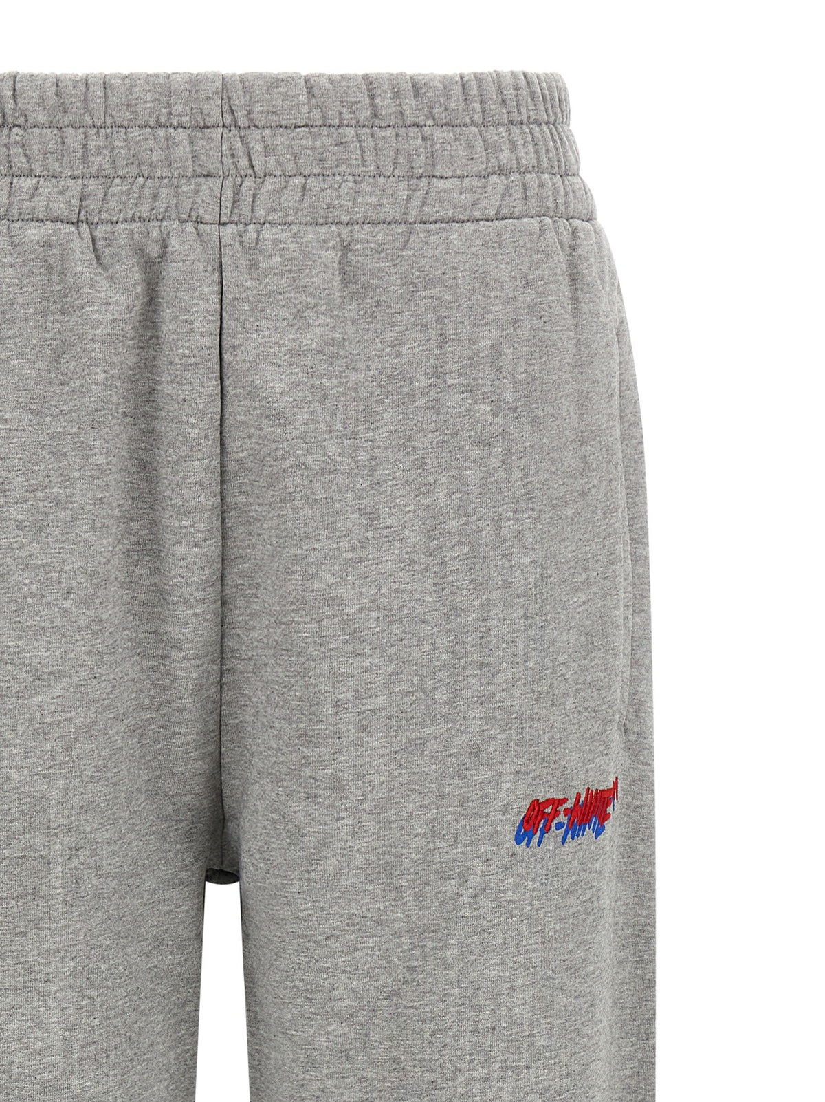 Off-White Joggingbroek met Geborduurd Logo – Grijs