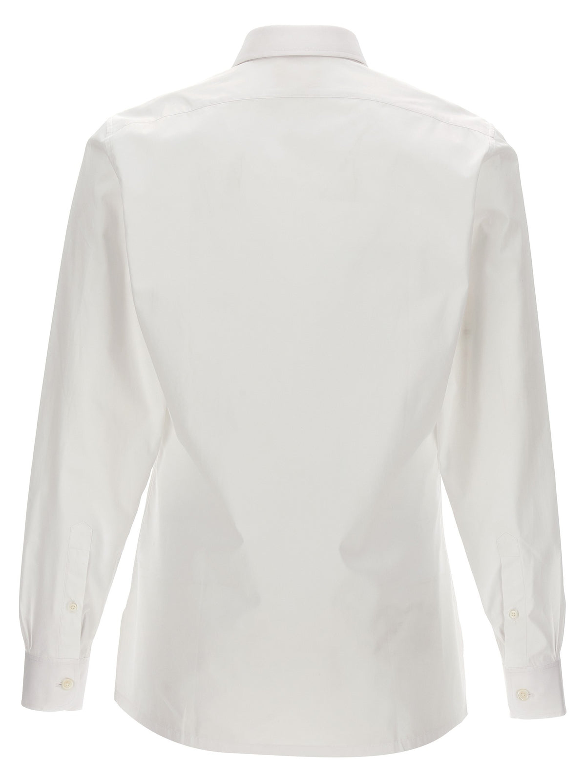 Givenchy Popeline Overhemd met geborduurd logo – Wit