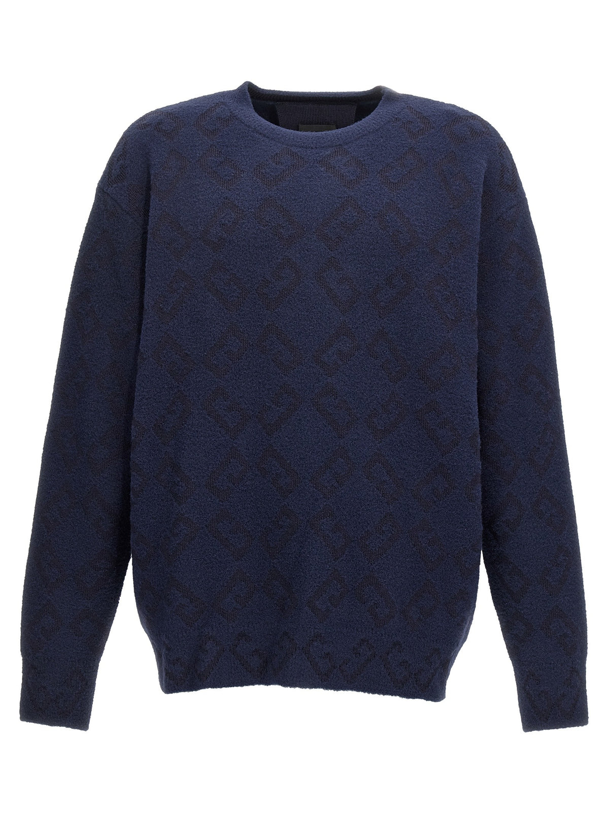 Givenchy Trui met geborduurd logo – Marineblauw