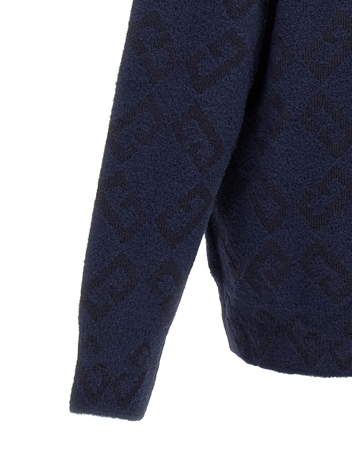 Givenchy Trui met geborduurd logo – Marineblauw