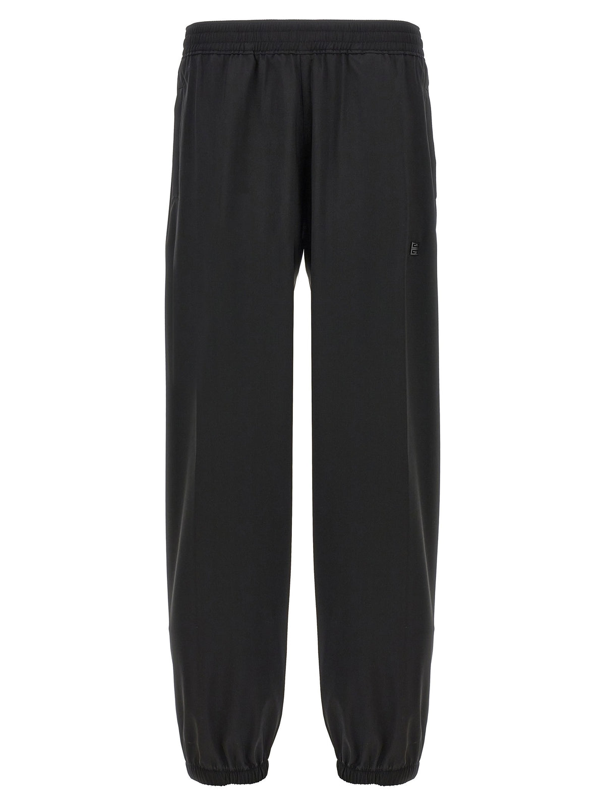 Givenchy Wollen Broek met elastische taille – Zwart